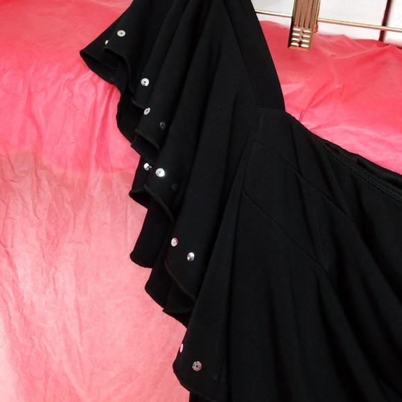 Ruby Rox black shoulder dress - Picture 5 of 8